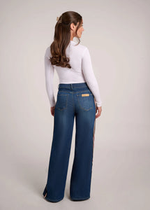 LILY WIDE LEG JEANS / CARINA YOGA JEANS