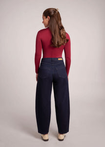 Jeans Malia Barrel Denim INDIGO Yoga Jeans