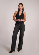 LILY WIDE LEG JEANS / MAIA YOGA JEANS NOIR