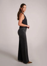 LILY WIDE LEG JEANS / MAIA YOGA JEANS NOIR