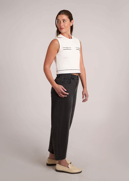 Jeans Malia Barrel Denim NOIR Yoga Jeans