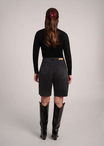 Short Bermuda Jorts NOIR Yoga Jeans