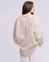 CHEMISE À MANCHES LONGUES EN LIN / ELENA Beige
