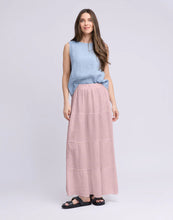JUPE LONGUE EN LIN / LUCIA ROSA de YOGA JEANS