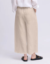 PANTALON COURT À JAMBES LARGES EN LIN / SOFIA de YOGA JEANS