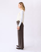 Jeans Denim Lily Jambe Large Chocolat