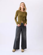 JEANS LILY WIDE LEG JEANS / STONE de YOGA JEANS