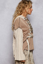 Chandail Hoodie Bohémienne Crème