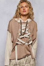 Chandail Hoodie Bohémienne Crème
