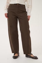 Jeans Barrel Chocolat Saint Tropez