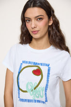 T-shirt à imprimé cœur