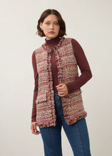 Veste longue en tweed, multi FDJ