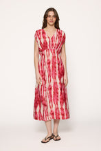 Robe Midi Tie Dye Rose