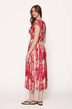 Robe Midi Tie Dye Rose