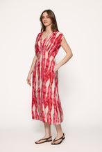 Robe Midi Tie Dye Rose