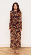 Robe Midi Tahlia Floral Automne Minkpink