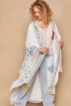 Kimono Boho Blanc Ciel