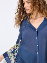 Blouse Imprimé Floral Navy