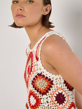 Cami Crochet Rouge