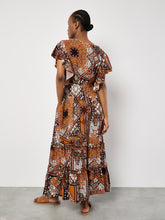Robe Maxi à Manche Bohème