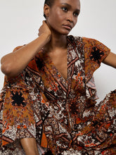 Robe Maxi à Manche Bohème