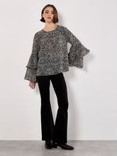 Blouse Chic Imprimé Cachemire