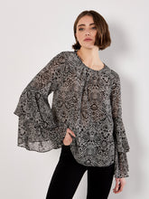 Blouse Chic Imprimé Cachemire