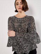Blouse Chic Imprimé Cachemire