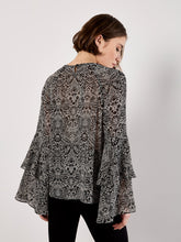 Blouse Chic Imprimé Cachemire