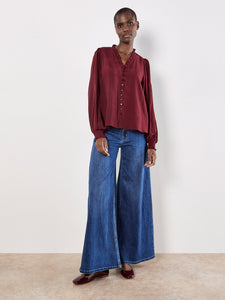 Blouse Bordeau
