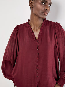 Blouse Bordeau