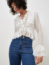 Blouse  Blanche Bohème Vintage