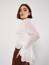 Blouse  Blanche Bohème Vintage