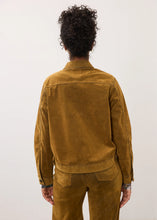 Veste Jacket boxy hi-low, brass FDJ