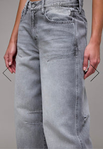 Jean Baggy Gris Délavé  Alyx Taille Basse