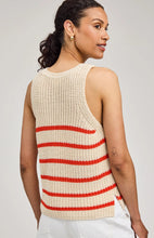 Débardeur en Maille Andrea Rayure Grenadine Gentle Fawn