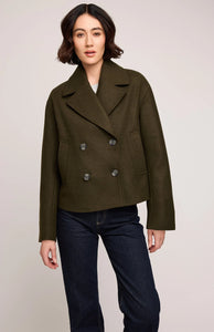 Veste Marguerite Vert Sapin Feutré Gentle Fawn