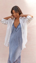 Robe Solange Satin Azur Charli