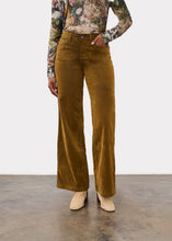 Jean Olivia jambe large, brass