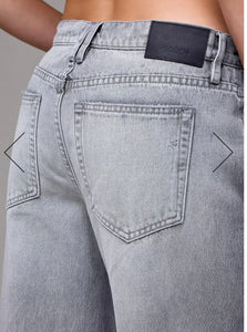 Jean Baggy Gris Délavé  Alyx Taille Basse
