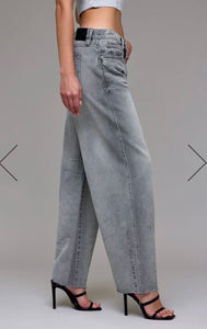 Jean Baggy Gris Délavé  Alyx Taille Basse