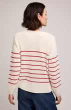 Pull Chandail Tucker Stripe Rouge Gentle Fawn