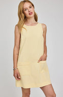 Robe Courte Casey Jaune