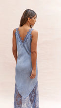Robe Solange Satin Azur Charli