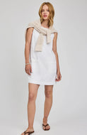 Robe Courte Casey Blanc