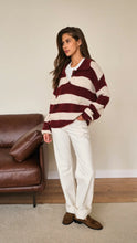 Pull  ARLO rayure Beige Rubis de CHARLI
