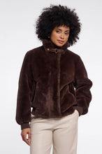Manteau Ambra Expressso Fausse Fourrure