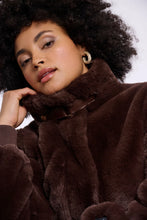 Manteau Ambra Expressso Fausse Fourrure