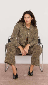 Pantalon Jean Denim Anouk Léopard Minkpink