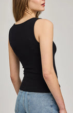 Top Cami Naia Noir Gentle Fawn